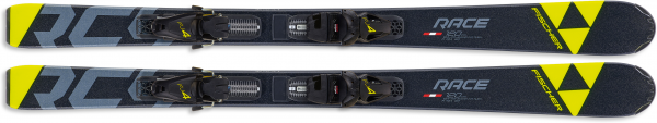 FISCHER Kinder Racing Ski RC4 RACE JR SLR + FJ4 AC SLR