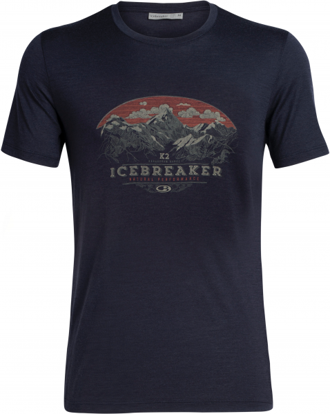 ICEBREAKER Herren Shirt Tech Lite SS Crewe K2 Crest