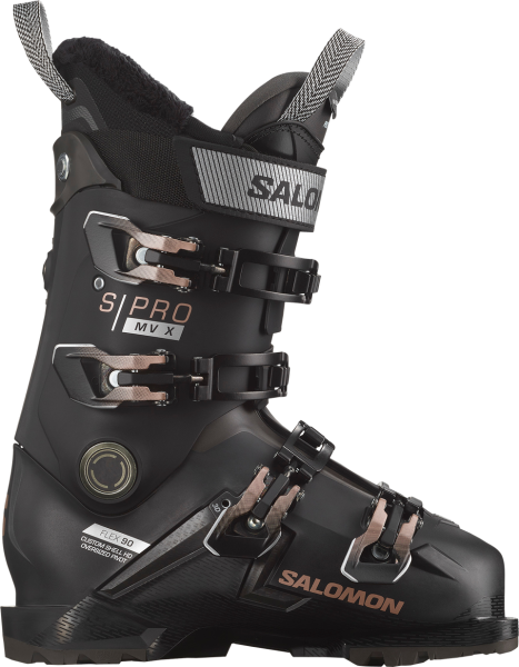 SALOMON Damen Ski-Schuhe ALP. BOOTS S/PRO MV X90 W GW Bk/Belu/Ros