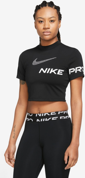 NIKE Damen Shirt W NP DF GRX SS CROP TOP