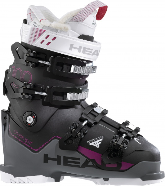 HEAD Skischuh CHALLENGER 100 WBLACK / ANTHR - F