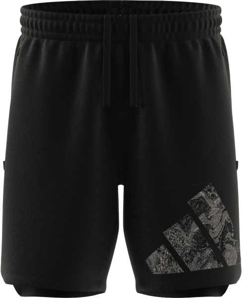 ADIDAS Herren Shorts Workout Logo Knit (Länge 7 Zoll)