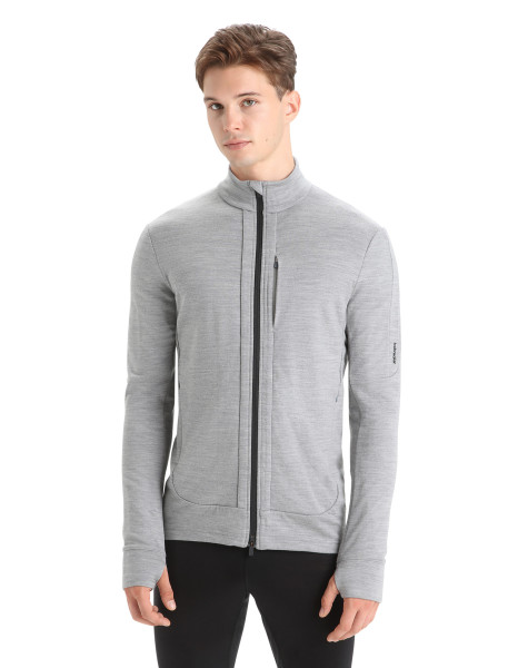 ICEBREAKER Men Quantum III LS Zip