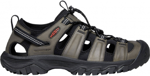 Keen Men&#039;s Waterproof Targhee III Sandals Size 10.5, in Grey/Black
