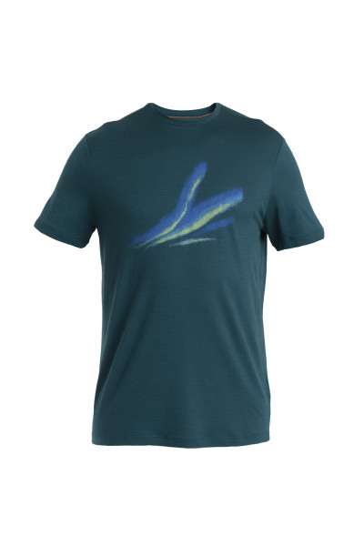 ICEBREAKER Men Merino 150 Tech Lite III SS Tee Aurora Glow