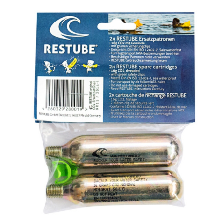 RESTUBE replacement cartridges (pair)