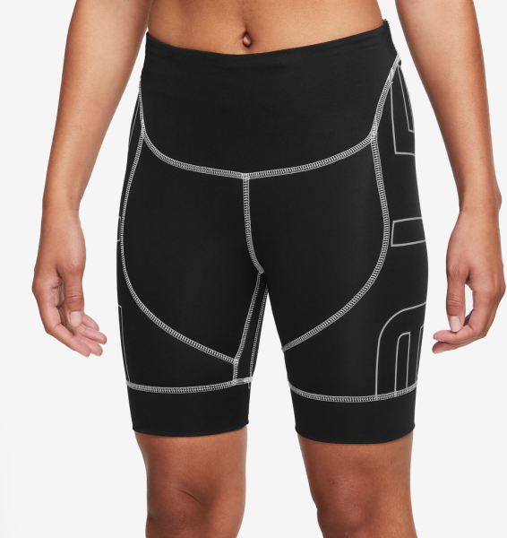 NIKE Damen Tight W NK DF AIR 7?? BIKE SHORT