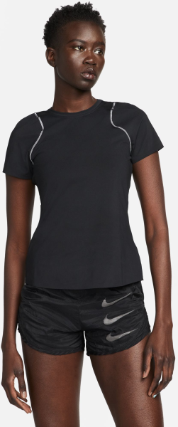 NIKE Damen W NK DF RUN DVN TOP SS