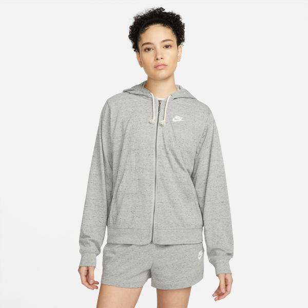 NIKE Damen Unterjacke W NSW GYM VNTG EASY FZ HOODIE