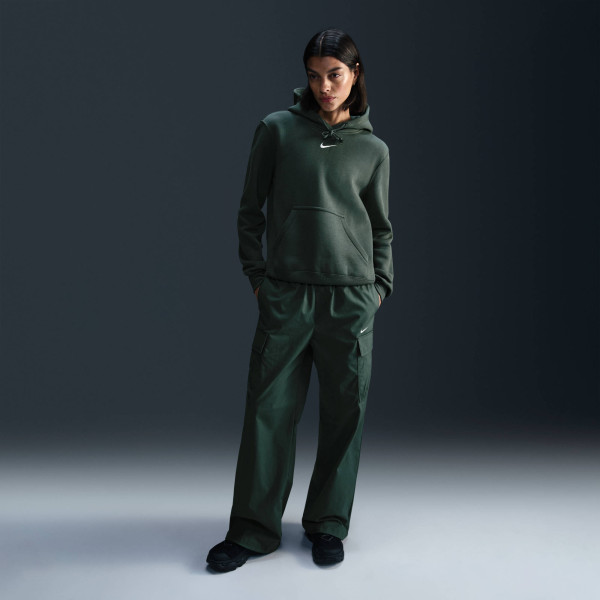 NIKE Nike W Nsw Phnx Flc Std Po Hoodie - vintage green/sail