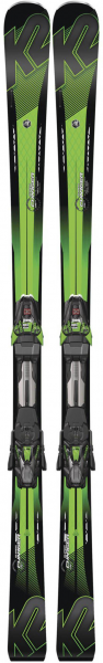 K2 Herren Slalomskier Super Charger inkl. Bindung MX Cell 12