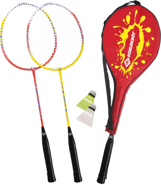 SCHILDKRÖT Badmintonset SK Badminton Set 2-PLAYER in 3/4 Cover red, M-2022