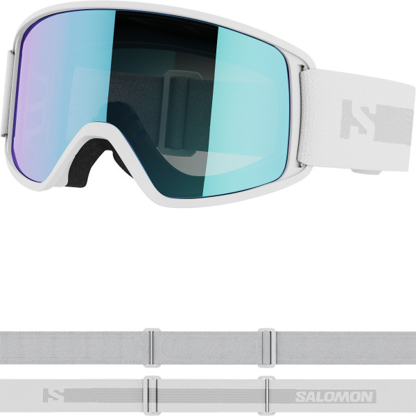 SALOMON GOGGLES FORCE White/Univ MID BLUE