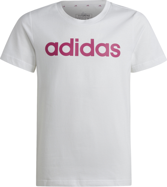 ADIDAS Kinder Shirt Essentials Linear Logo Cotton Slim Fit