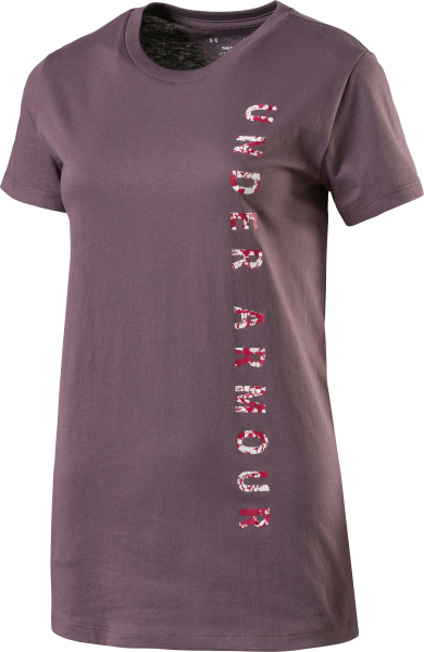 UNDER ARMOUR Damen Shirt VERTICAL WM GRAPHIC CLASSIC CREW