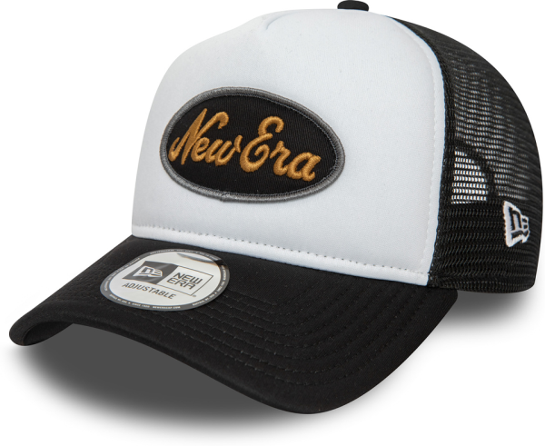 NEW ERA Herren Mütze OVAL TRUCKER NEWERA BLKWHI